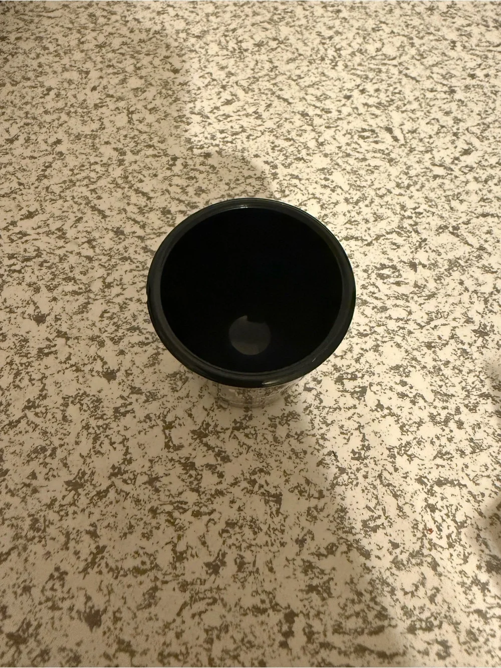 Black and Gold Ceramic Shot Glass-Screaming Eagles Airborne